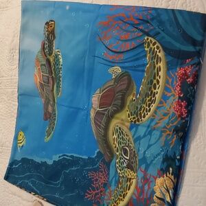 Lesiker Sea Turtles 🐢 Blue Multi colors absent pillow Covers 18x18"